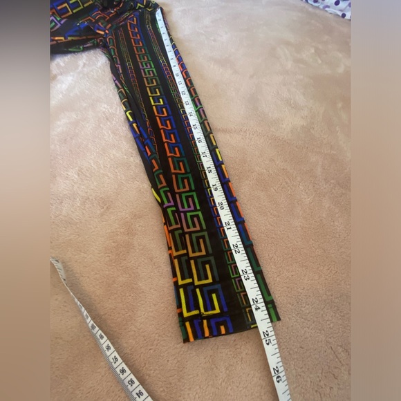 KimCine Curve NWOT Women Sheer Colorful Long Sleeves SizeSmall Back-Zip Jumpsuit - Picture 10 of 15